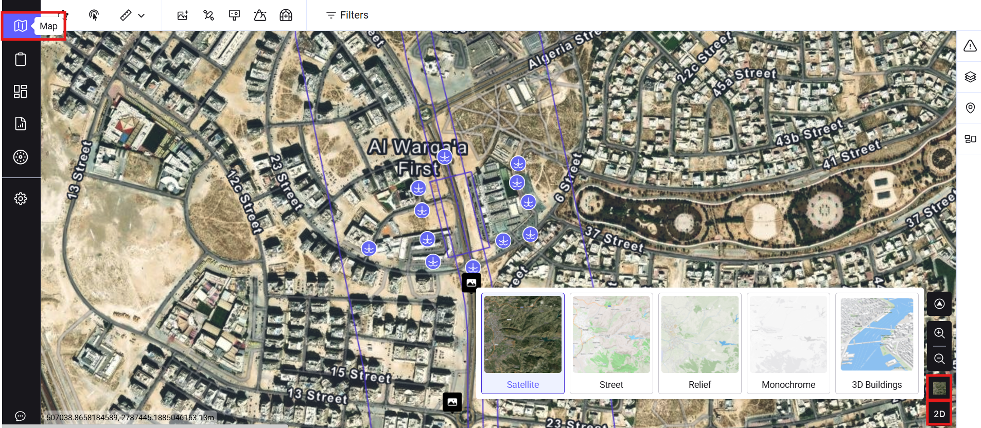 Base Map Switcher Configuration of Base Map Layer