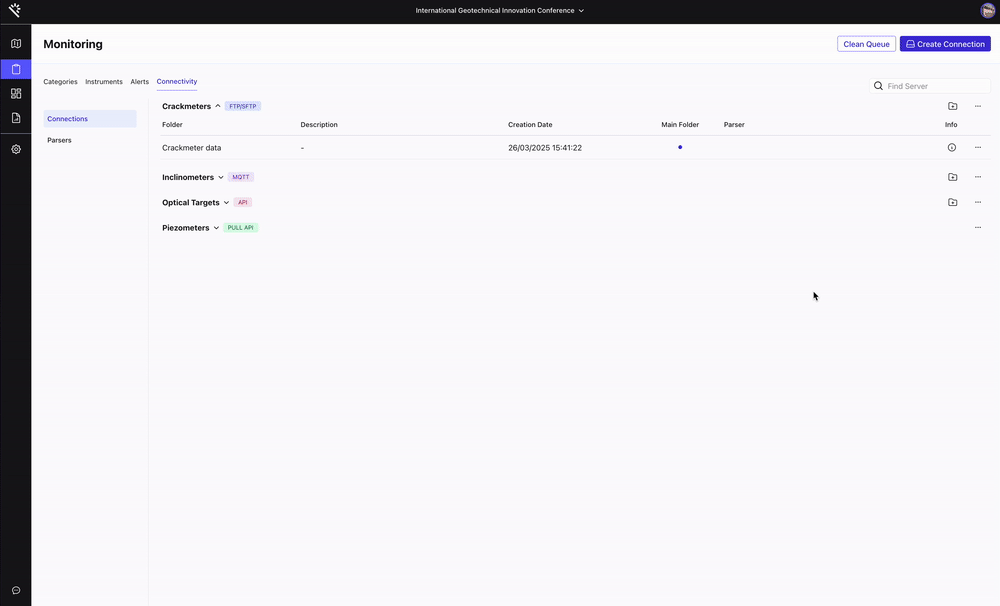 connect parser