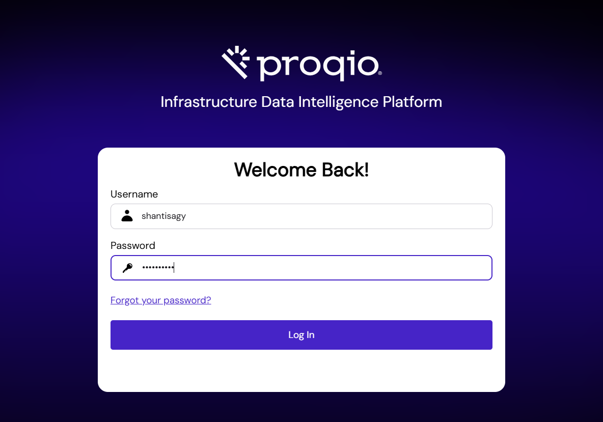 Logging Into Proqio For The First Time