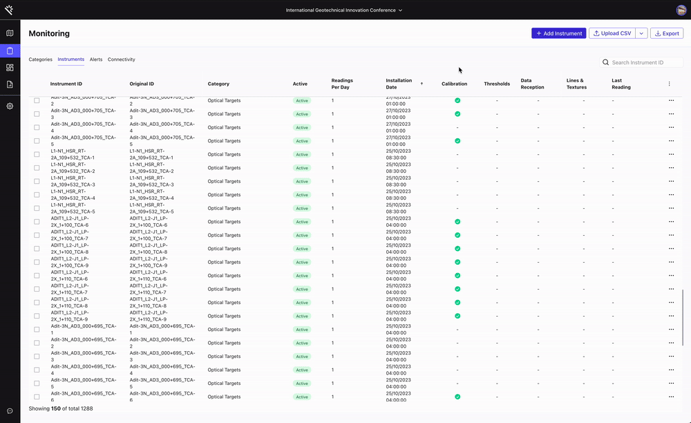 upload csv